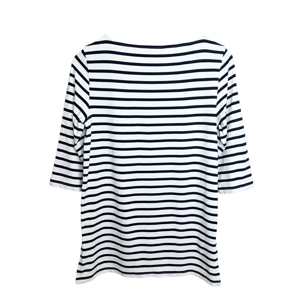 Saint James Striped Boatneck Top Size 4 - Picture 3 of 8